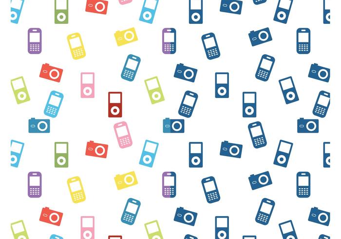 Devices Patterns Graphics vector