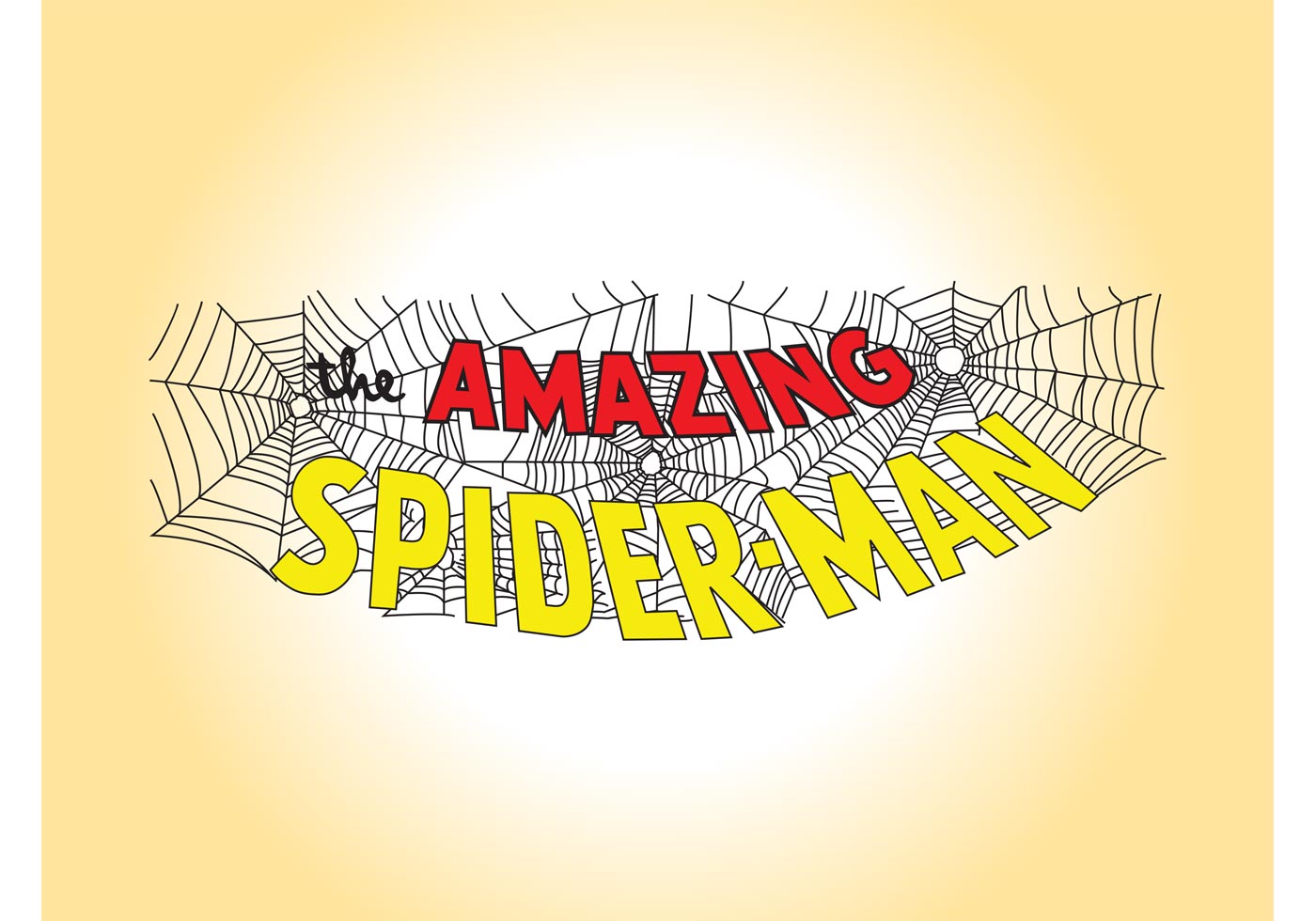 Spider Man Text - Download Free Vector Art, Stock Graphics & Images