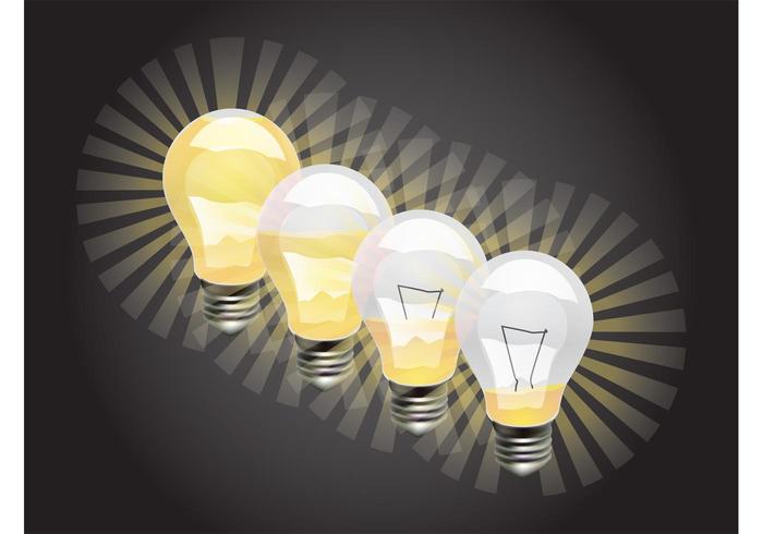 Glowing Lightbulbs Graphics Glowing Lightbulbs Graphics