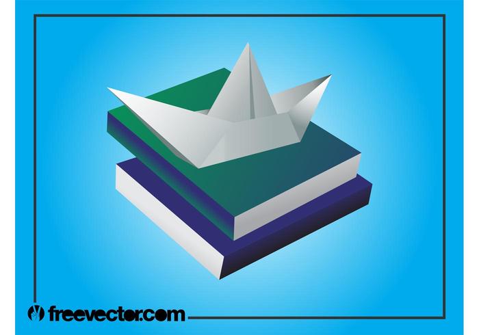 Books And Paper Boat Books And Paper Boat