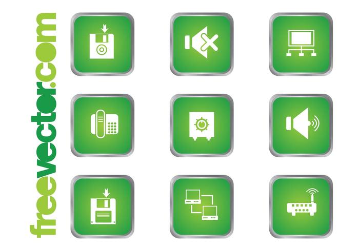 Green Technology Icons Green Technology Icons