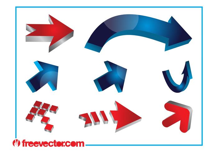 3D Arrows Designs 3D Arrows Designs