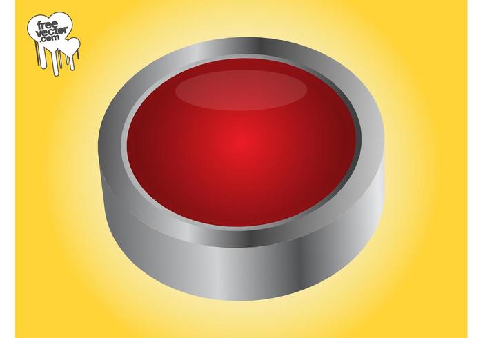 Red 3D Button Red 3D Button