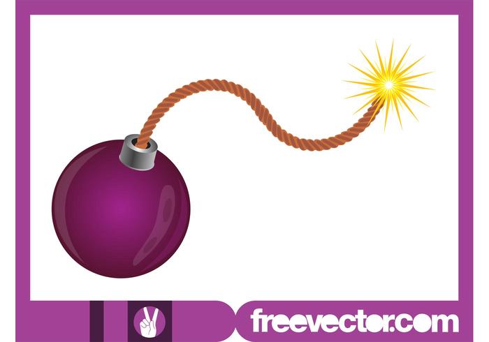 Cartoon Bomb Vector Cartoon Bomb Vector