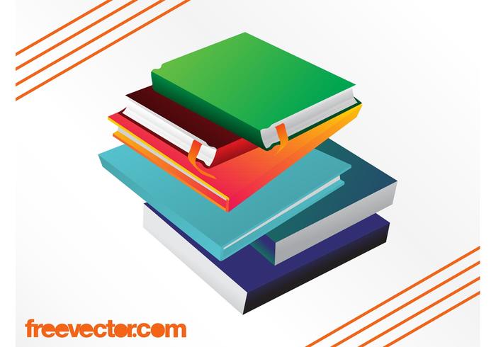Pile Of Books Vector Pile Of Books Vector