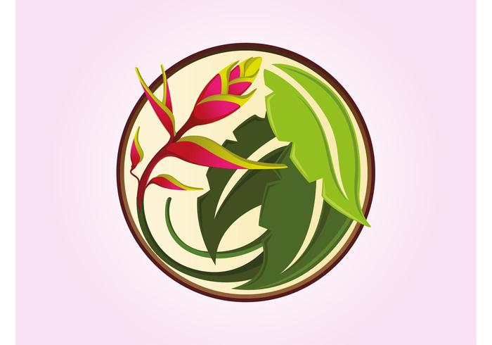 Tropical Flower Icon Tropical Flower Icon