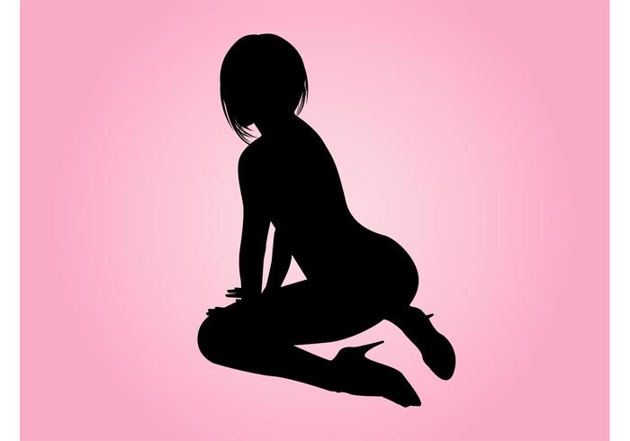 Sexy Woman Silhouette Sexy Woman Silhouette