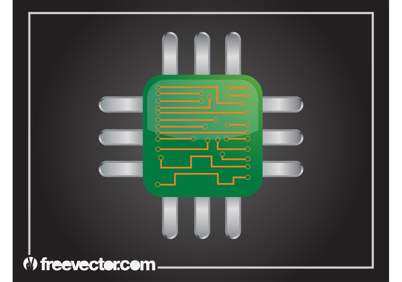 Computer Chip Graphics - Download Free Vector Art, Stock Graphics & Images