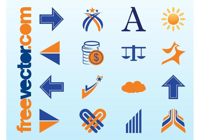 Icons Vector Footage Set Icons Vector Footage Set