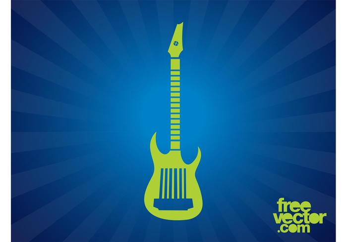 Electric Guitar Silhouette Electric Guitar Silhouette