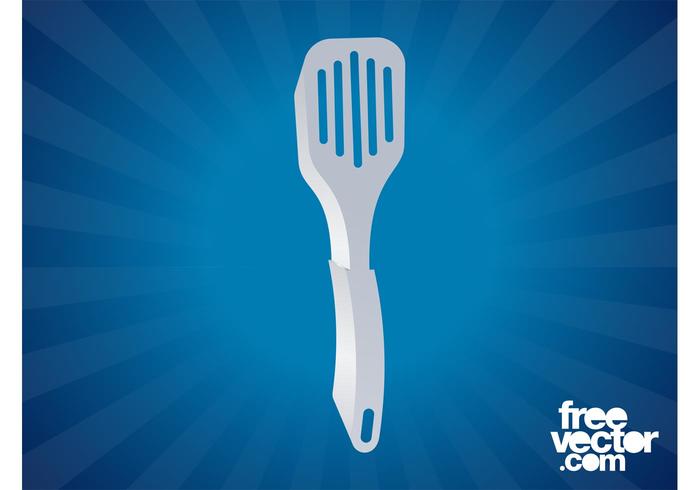 Metal Spatula Vector Metal Spatula Vector