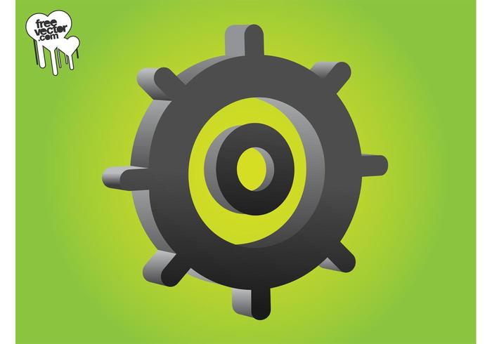 3D Gear Wheel 3D Gear Wheel
