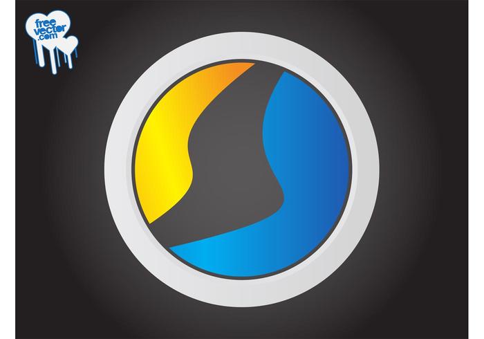 Round Abstract Icon Round Abstract Icon