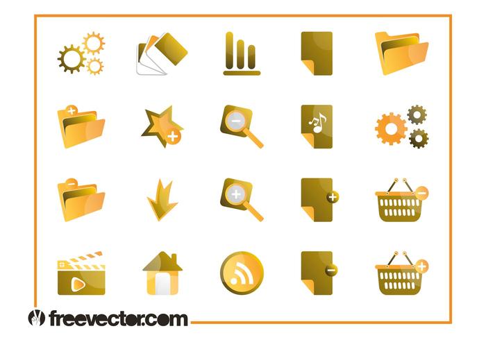 Tech Icons Set Tech Icons Set