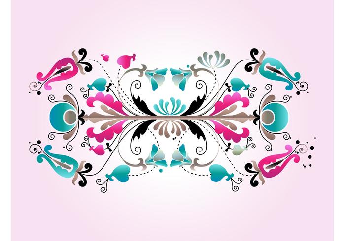 Floral Scrolls Design Floral Scrolls Design