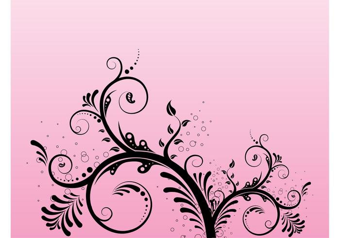 Swirling Plant Graphics Swirling Plant Graphics