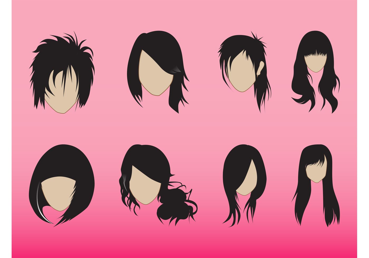 hairstyle clipart free download - photo #35