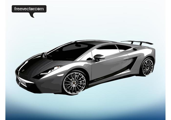 Lamborghini Gallardo Superleggera vector