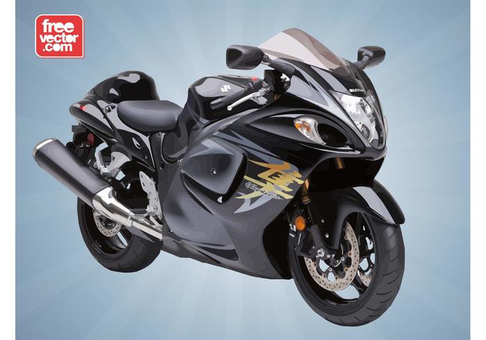 Suzuki Hayabusa vector