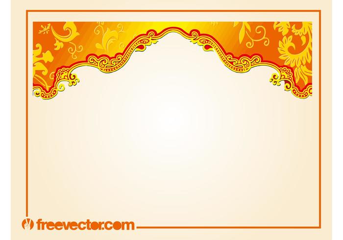 Border with Floral Scrolls Border with Floral Scrolls