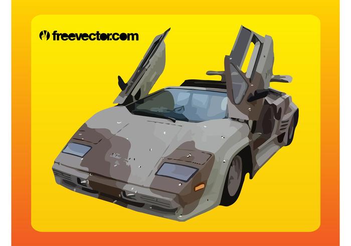 Camuflaje Lamborghini vector