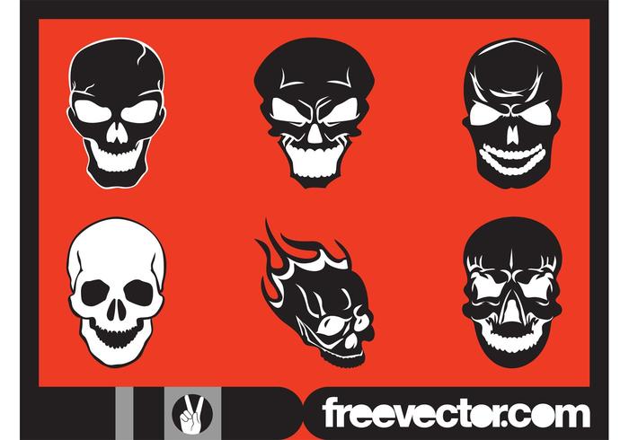 Skulls Set Skulls Set