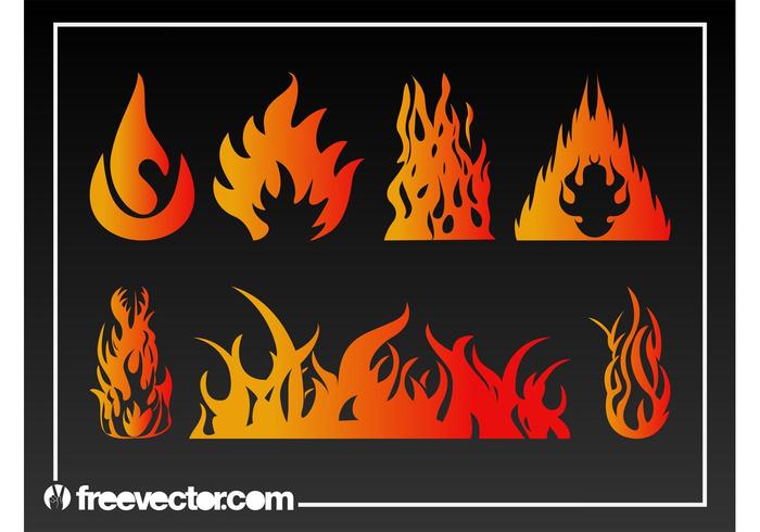 Flames Vector Graphics Flames Vector Graphics