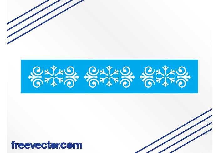 Border With Snowflakes - Download Free Vector Art, Stock Graphics & Images