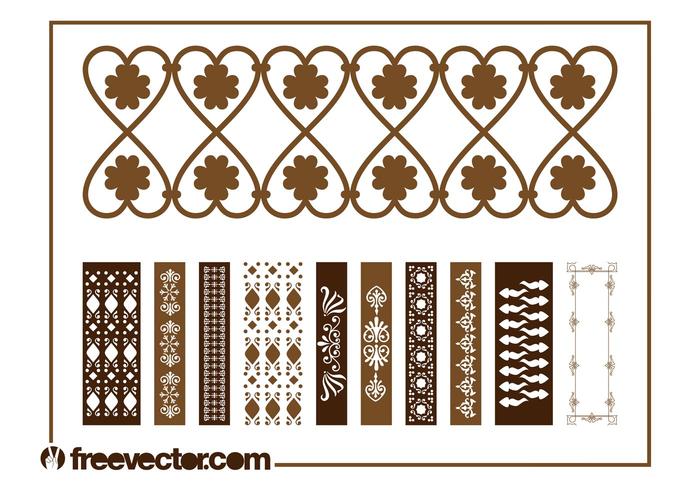 Vintage Border Decorations Vintage Border Decorations