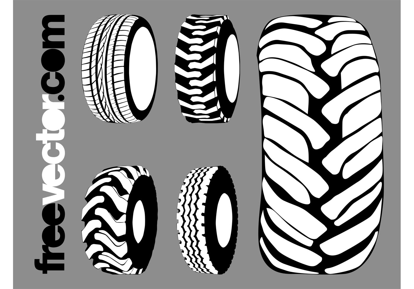 Tires Graphics  Set Download Free Vector  Art  Stock 