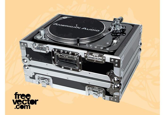 DJ Equipment Vector