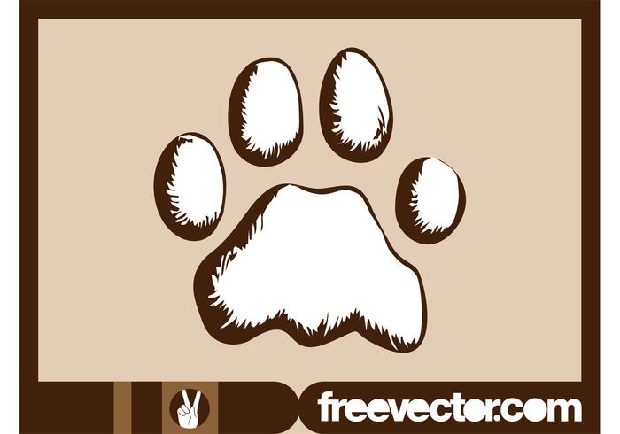 Dog Paw Vector Dog Paw Vector