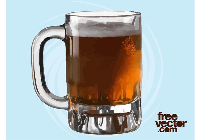 Mug of Beer Vector Mug of Beer Vector