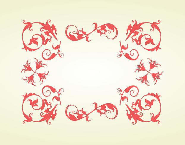Swirly Frame Vector Swirly Frame Vector