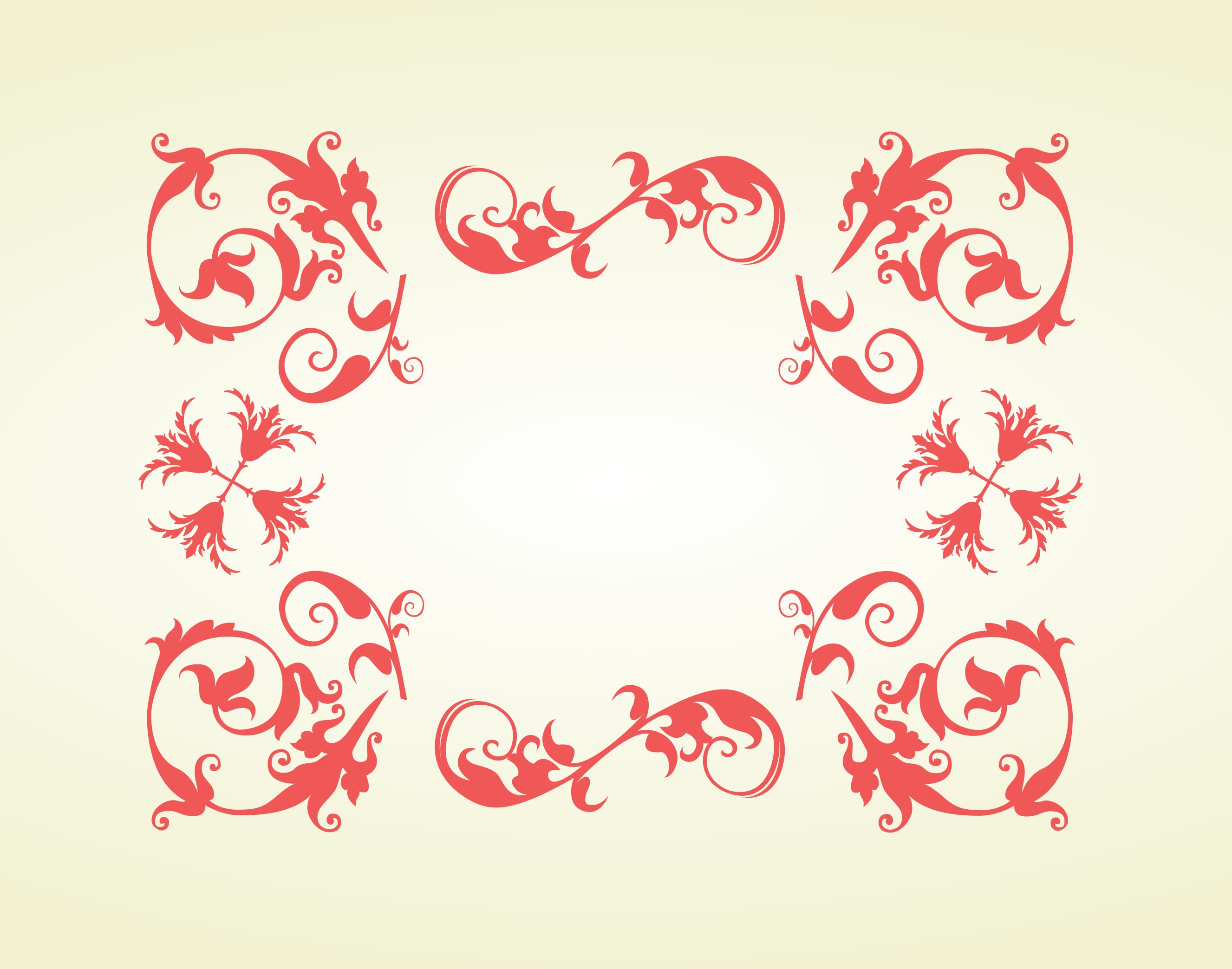 Download Swirly Frame Vector - Download Free Vector Art, Stock ...