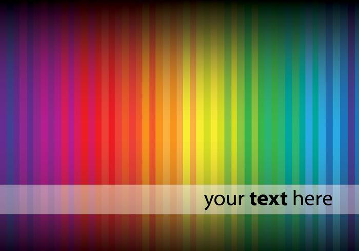 Rainbow Background Vector