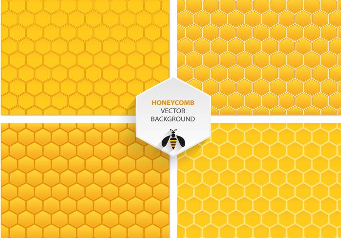 Honeycomb Vector Patterns