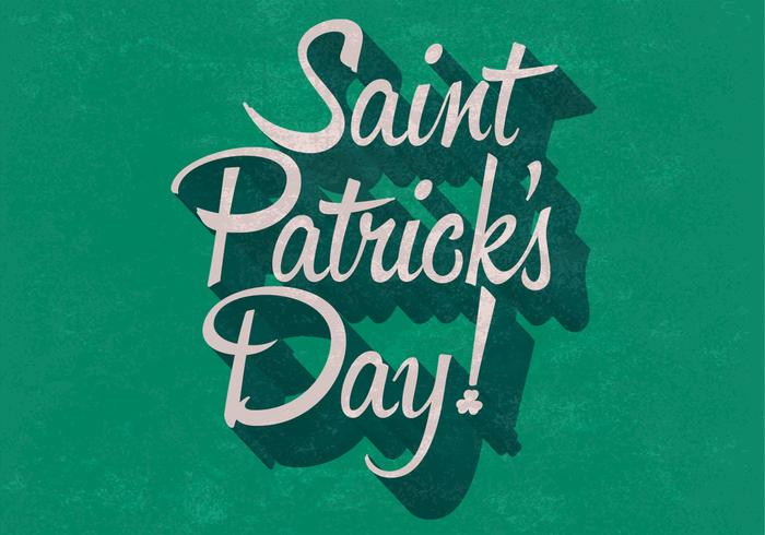Retro St. Patrick's Day Vector