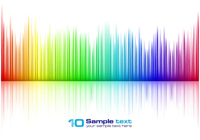 Free Vector Colorful Music Equalizer Free Vector Colorful Music Equalizer