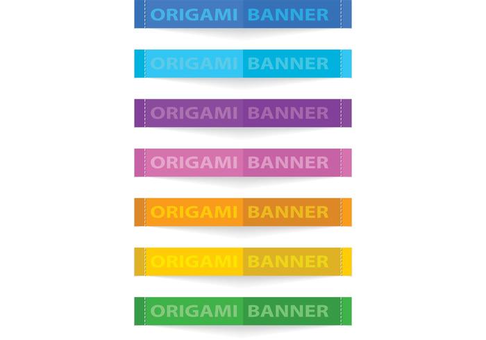 Stitched Banner Vectors Stitched Banner Vectors