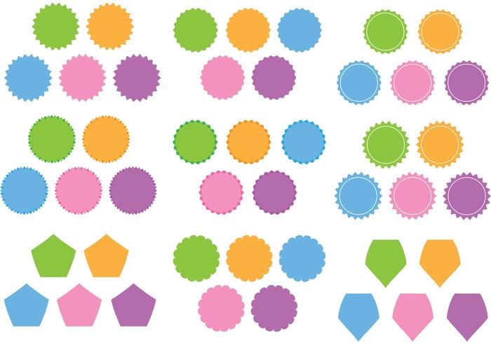Free Vector Banners and Badges Free Vector Banners and Badges