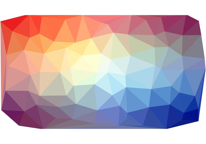 Colorful Polygon Vector Background Colorful Polygon Vector Background