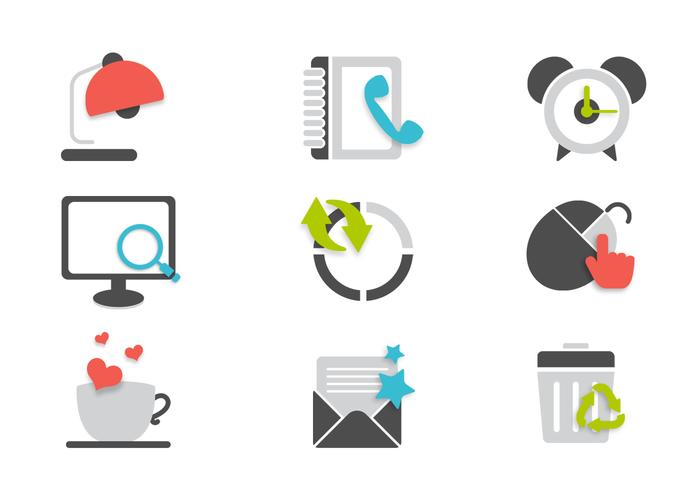 Office Icons Vector Set