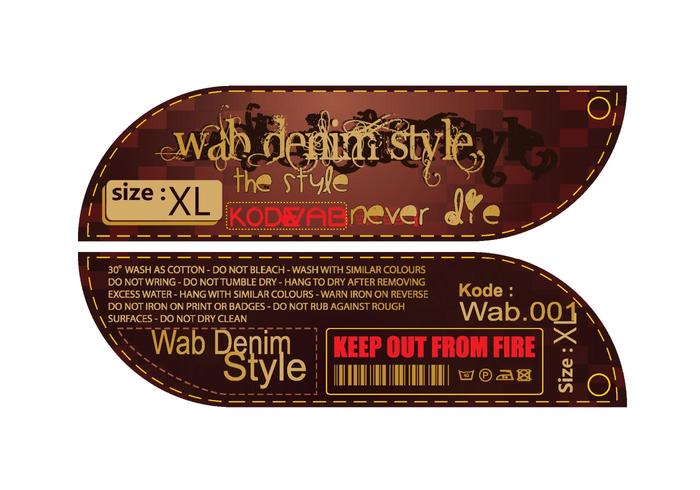 Tshirt Label Vector Tshirt Label Vector