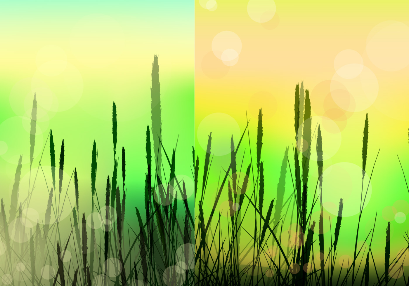 Download Bokeh Reed Background Vector Pack - Download Free Vectors ...