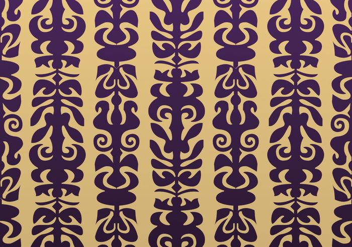 Purple and Gold Native Vector Background