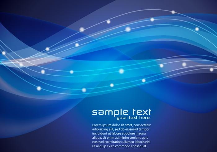 Blue Modern Abstract Background Vector