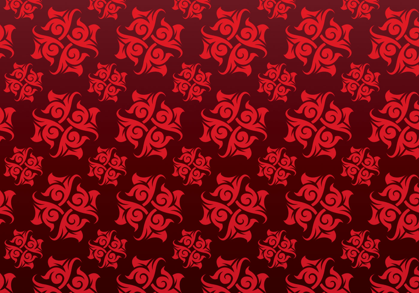 Red Ornamental Vector Patterned Background 80884 Vector Art at Vecteezy