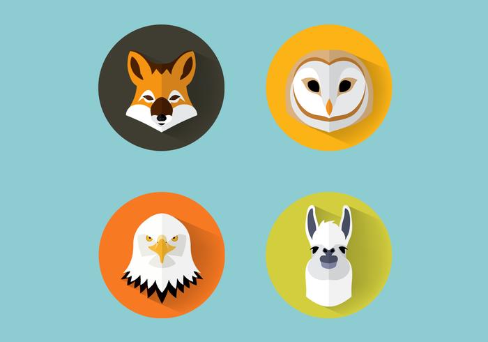 Animales Vector Set