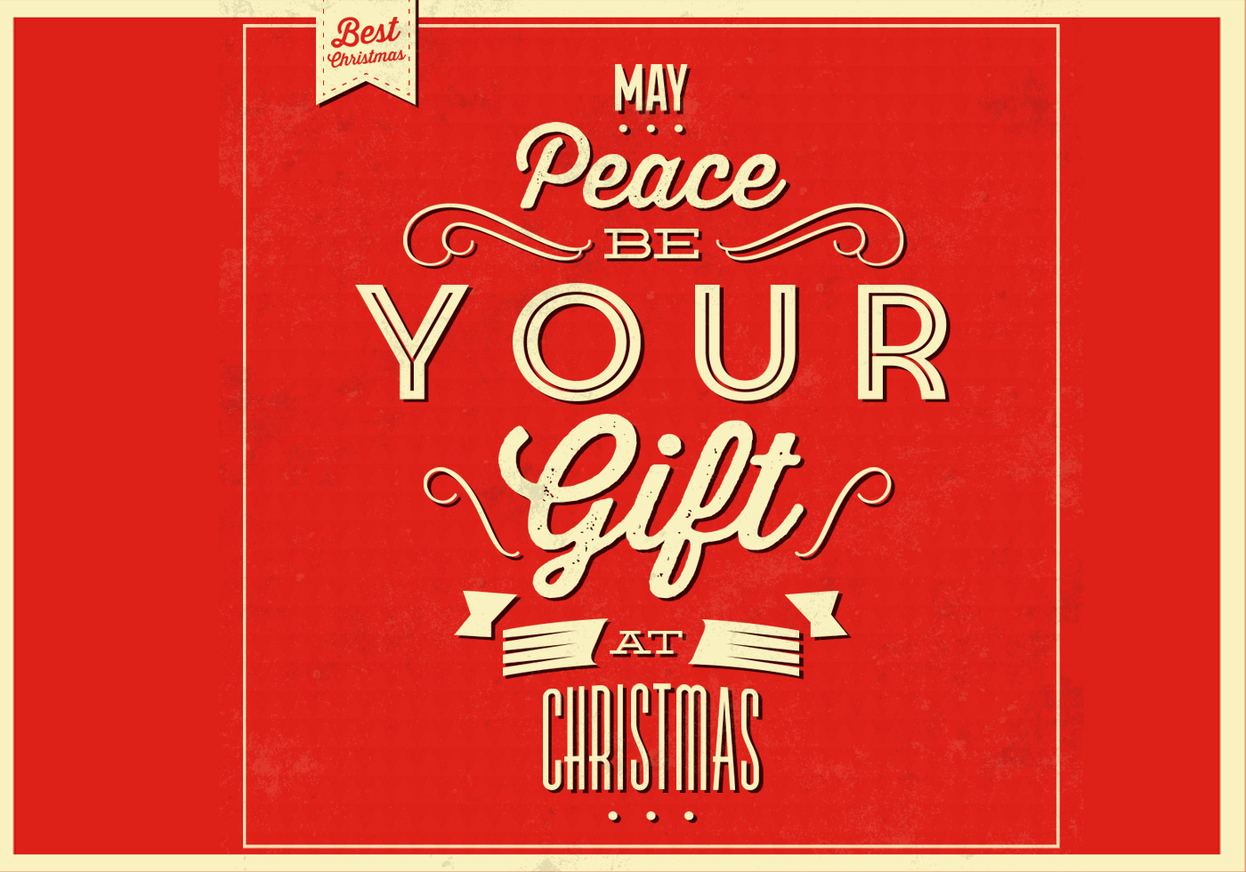 Peace Christmas Vector Background 81338 Vector Art at Vecteezy